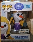 Funko POP Disney: Olaf Presents Olaf as Rapunzel Amazon Exclusive