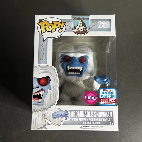 Funko Pop! Disney Park Matterhorn Abominable Snowman Flocked 2017 NYCC LE 1000