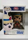 Funko Pop! Disney Pinocchio #06  Disney Store Red Logo, w/ Soft Protector