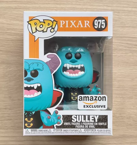 Funko Pop Disney Pixar Halloween Sulley Vampire #975 + Free Protector