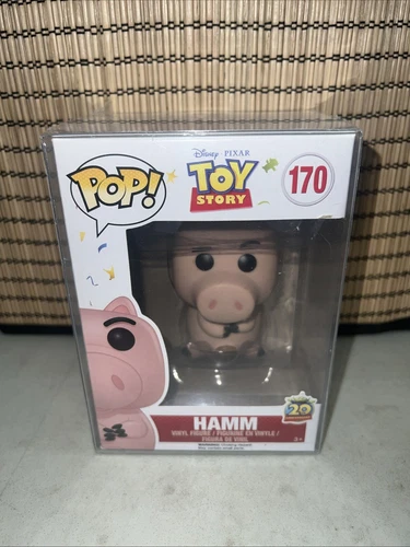 Funko Pop! Disney Pixar Toy Story Hamm #170 Vinyl Figure W/Protector