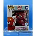 Funko POP! Disney Pixar Turning Red: Red Panda Mei #1185 Flocked W/protector