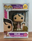 Funko Pop Disney Princess GOLD MULAN w/ PIN Funko Exclusive #323 Brand New MIB