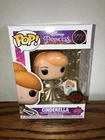 Funko Pop Disney Princess Gold Special Edition CINDERELLA 222 w/ PIN + PROTECTOR