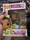 Funko Pop! Disney Princess Tiana and Naveen #149 Box Lunch Exclusive New Glitter