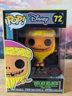 Funko Pop Disney Santa Jack Skellington Blacklight Special Edition #72 BRAND NEW