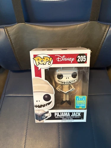Funko pop Disney SDCC pajama jack nightmare before Christmas