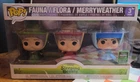 Funko Pop! Disney Sleeping Beauty Flora Fauna & Merryweather Fairy Godmother NIB