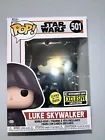 Funko Pop Disney Star Wars The Mandalorian Luke Skywalker GITD EE Exclusive 501