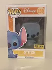 Funko Pop! Disney Stitch Sitting (FLOCKED) #159 Hot Topic Exclusive Vinyl Figure