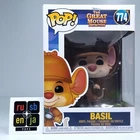 Funko Pop! Disney The Great Mouse Detective Basil #774 CRACKED INSERT