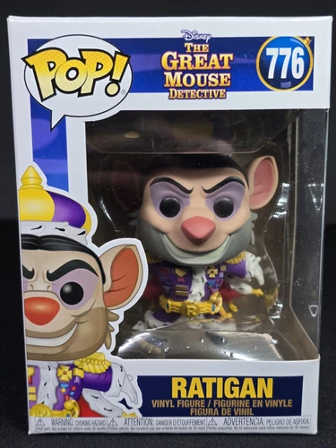 Funko Pop! Disney The Great Mouse Detective Ratigan 776 New Vinyl Figure