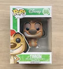 Funko Pop Disney The Lion King Timon #86 (Box & Window Damage) + Free Protector