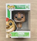 Funko Pop Disney The Lion King Timon #86 (Box & Window Damage) + Free Protector