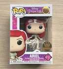 Funko Pop Disney The Little Mermaid Ariel Metallic + Pin #220 + Free Protector