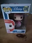 Funko Pop Disney The Little Mermaid Ariel Pink Dress With Glitter #220 New