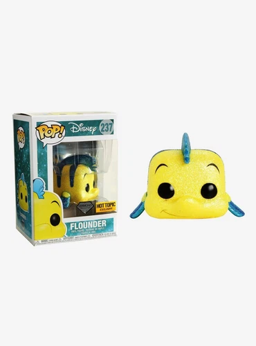 Funko Pop! Disney The Little Mermaid Hot Topic Exclusive - Diamond Flounder #237