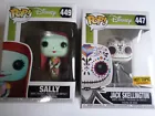 Funko Pop Disney: The Nightmare Before Christmas Sally #449 & Jack Skeleton #447