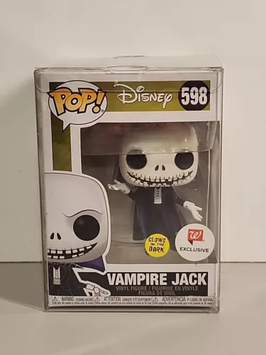 Funko Pop! Disney - Vampire Jack (Glow) - Walgreens - #598 in Protector