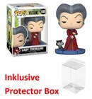 Funko Pop Disney Villains #1080 Lady Tremaine Vinyl Figure New Sealed + Protector