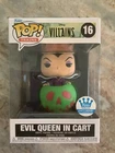 Funko Pop Disney Villains Evil Queen in Cart 16 Funko Exclusive