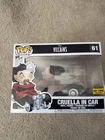 Funko Pop Disney Villians Hot Topic Exclusive Cruella De Vil In Car 61