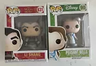 Funko Pop! Disney (x2) Mulan Li Shang #631 & Peasant Belle #90