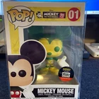 Funko POP! Disney Yellow and Green Mickey Mouse #01 90th Anniversary EXCLUSIVE