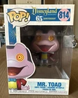 Funko POP Disneyland 65th Mr Toad Vinyl Figure #814 NEW