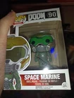 Funko Pop Doom SPACE MARINE #90 rare video game ICON doom guy in tiny form