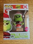 Funko Pop Dr. Seuss The Grinch #14 Flocked Box Lunch Exclusive
