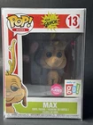Funko Pop! Dr. Seuss The Grinch Max Flocked Go! Exclusive Christmas Holiday
