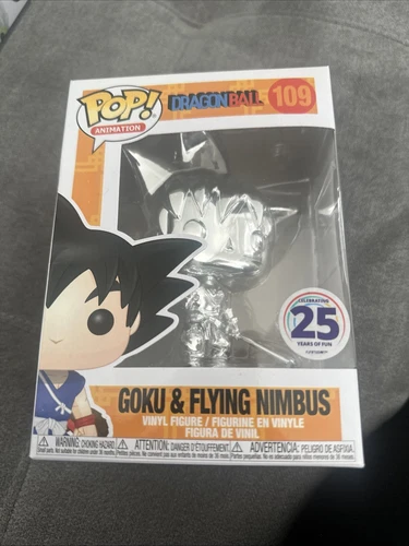 Funko Pop! Dragon Ball - Goku & Flying Nimbus 109 (Silver) (Chrome) W/ Protector