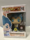 Funko Pop! Dragon Ball Super #713 Vegeta Powering Up GITD Chalice with case