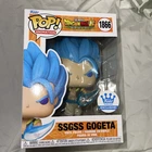 Funko Pop! Dragon Ball Super - SSGSS Gogeta #1866 Funko Shop Excl. W/ Protector