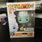Funko Pop! Dragon Ball Super - Whis #317 Glow GITD Galactic Toys Ex Vinyl Figure
