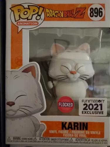 Funko Pop! Dragon Ball Z Karin (Flocked) Funimation 2021 Exclusive Vinyl Figure