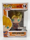 Funko Pop! Dragon Ball Z Metallic Super Saiyan Goku #14 Lootcrate Exclusive NEW