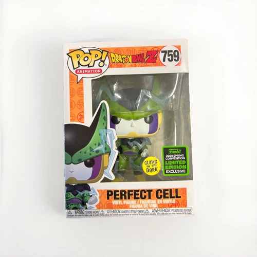 Funko Pop! Dragon Ball Z: Perfect Cell #759 2020 Shared Spring Exclusive (GITD)