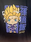 Funko Pop Dragon Ball Z Son Gohan Super Saiyan T-Shirt Black Graphic Size Small