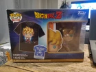 Funko Pop Dragon Ball Z Son Goku Kamehameha Metallic Pop And Tee Size XL