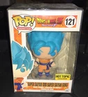 Funko Pop! Dragon Ball Z – Super Saiyan God Super Saiyan Goku #121 (Hot Topic)