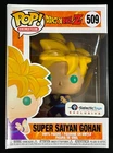 Funko Pop  Dragon Ball Z Super Saiyan Gohan Galactic Exclusive #509 w/Protector