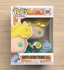 Funko Pop Dragon Ball Z Super Saiyan Trunks With Sword GITD #1281 + Protector
