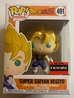Funko Pop Dragon Ball Z Super Saiyan Vegito 491 AAA Anime Exclusive Vinyl Figure