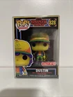 FUNKO POP ! DUSTIN 828 TARGET EXCLUSIVE BLACKLIGHT STRANGER THINGS