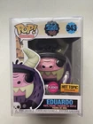 FUNKO POP! EDUARDO FLOCKED #943 EXCLUSIVE FOSTER IMAGINARY FRIENDS W/ Protector