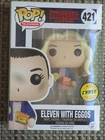 Funko POP Eleven with Eggos action figure vinyl figure Stranger Things **CHASE**