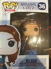 Funko Pop Elise #36 Assassin's Creed Unity Ubisoft Games Vinyl Figure
