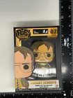 Funko Pop! ENAMEL PIN Dwight Schrute from The Office #07 Collectible from NBC D4
